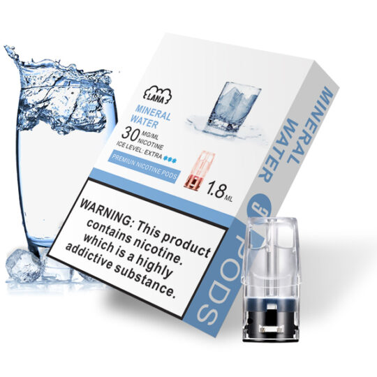 LANA拉娜一代煙彈｜2.5ML三入裝｜35款風味與LED發光效果-零度霧化