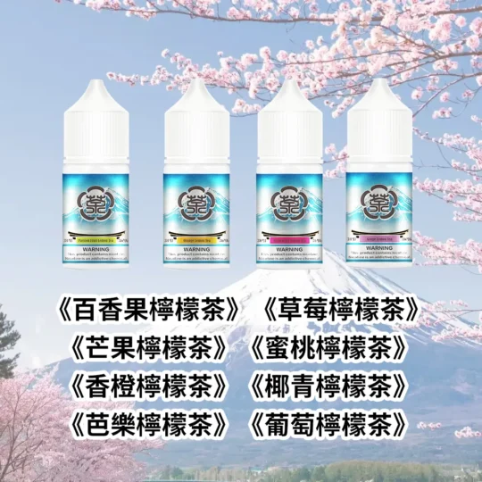 Mount Fuji 富士山煙油30ML/35MG｜果香冰爽高還原｜丁鹽煙油｜買五送一-零度霧化