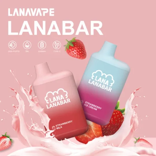 LANA 5000口可充電拋棄式電子煙｜一次性設計｜台灣現貨24h速發-零度霧化
