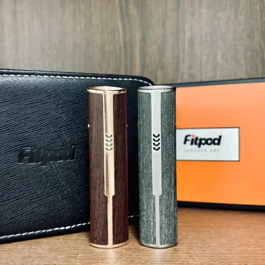 FITPOD 電子煙主機 皮革款｜適配SP2 SP2S RELX悅刻及LANA一代煙彈-零度霧化