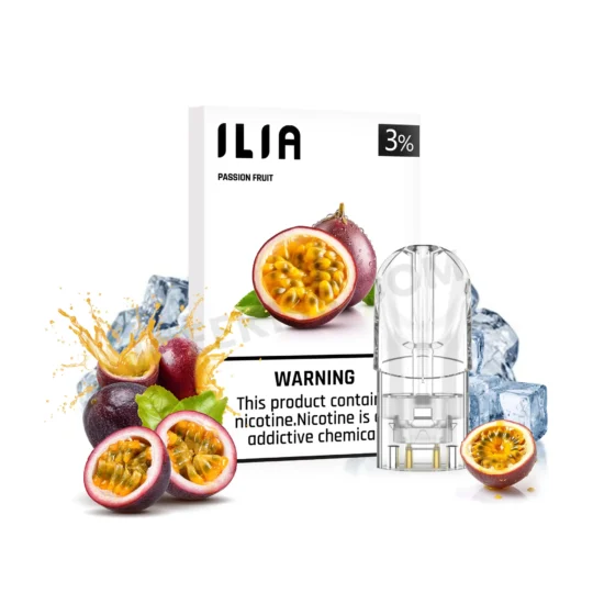 ILIA哩啞一代電子煙煙彈｜2.5ML大容量｜3顆裝｜奢華品味・繽紛體驗-零度霧化